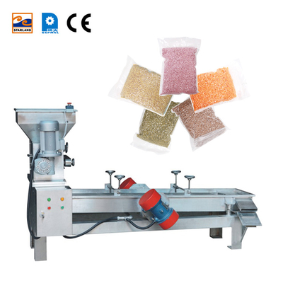 food &amp;amp; Factory Size Customizable Waffle Rice Beverage Crunchy Grinding Machine