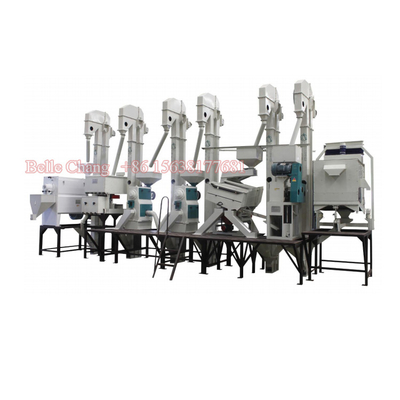 Rice processing industry 1500kg/h agriculture rice mill machine price rice mill plant with destoner price
