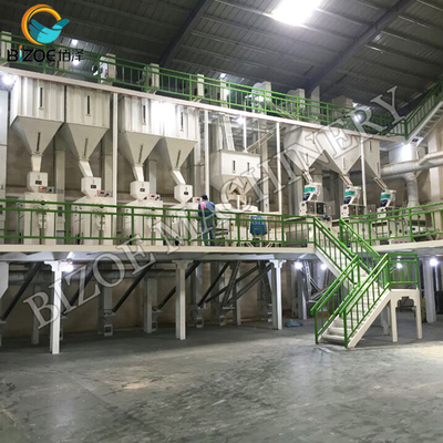 Large Scale 120t Rice Processing Industry Rice Milling And Polish Machine 120tpd Rice Milling Machine