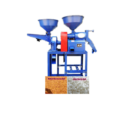 Paddy (Rice) Processing Home Use Milling Ricemill Small Automatic Mini Rice Mill Machine With 40 Hp Diesel Engine